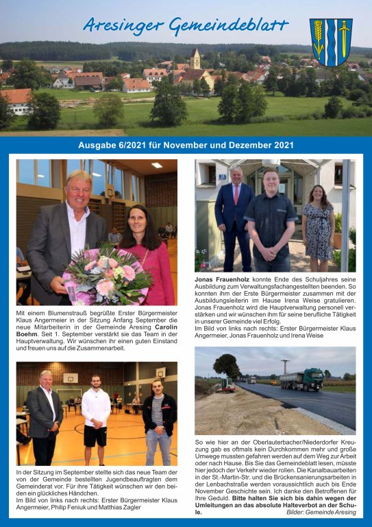 Gemeindeblatt 2021 / 6 (November und Dezember)